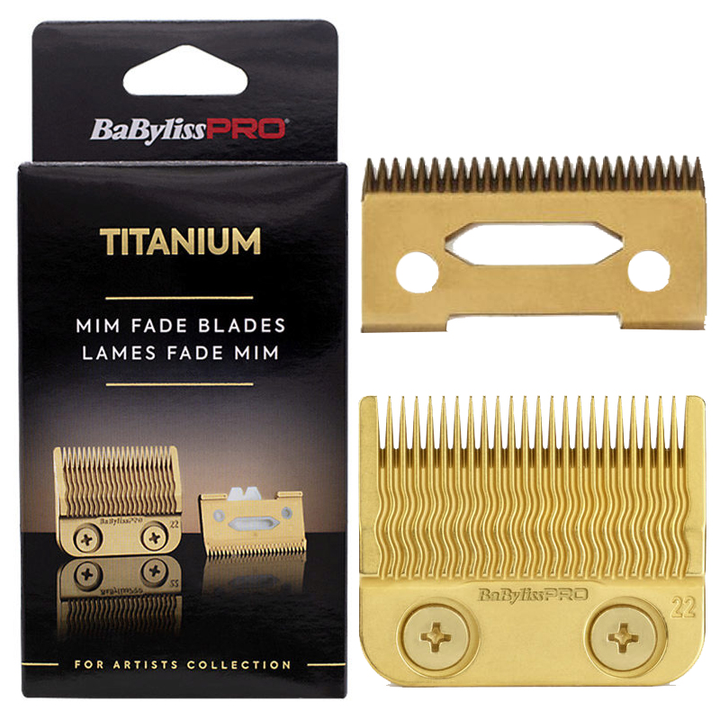 BabylissPro T�te de coupe Titanium Gold FXOne